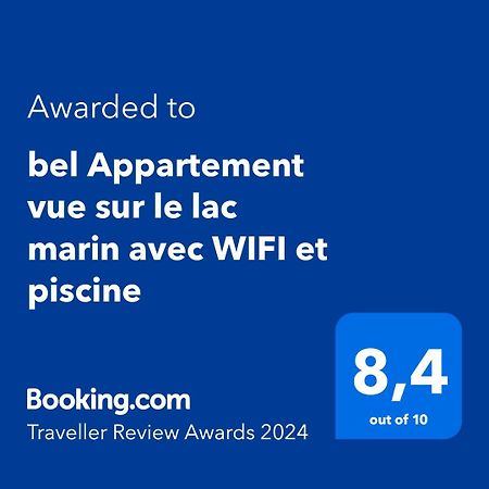 Bel Appartement Vue Sur Le Lac Marin Avec Piscine Le Barcarès Exterior foto