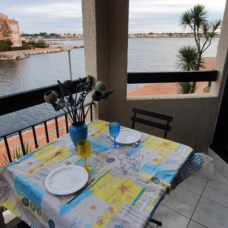 Bel Appartement Vue Sur Le Lac Marin Avec Piscine Le Barcarès Exterior foto