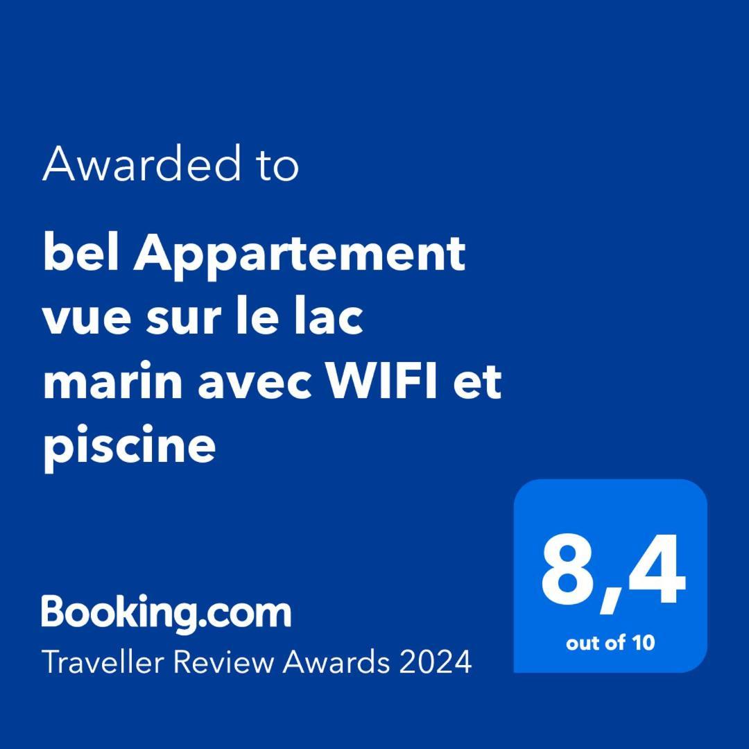 Bel Appartement Vue Sur Le Lac Marin Avec Piscine Le Barcarès Exterior foto